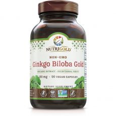 NutriGold Dietary Supplement - Ginkgo Biloba Gold - Non-GMO
